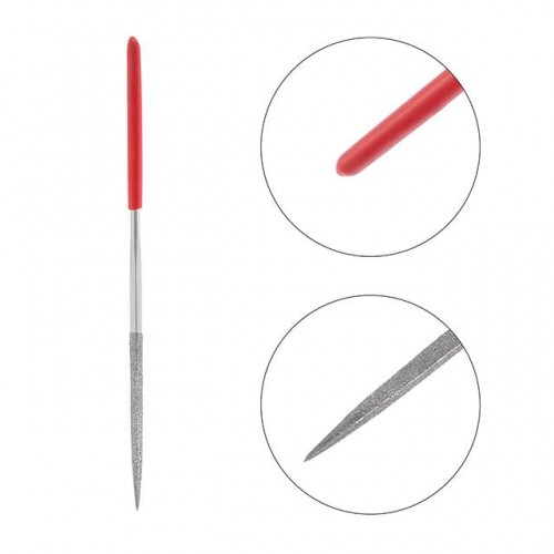 Набор алмазных надфилей 10шт/упак., 140мм. INTERTOOL (HT-3701)