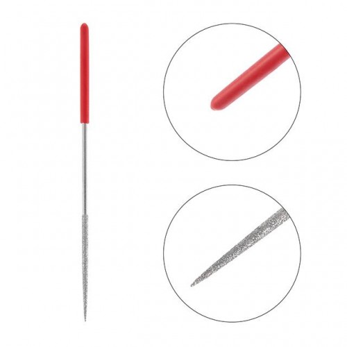 Набор алмазных надфилей 10шт/упак., 140мм. INTERTOOL (HT-3701)