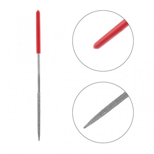 Набор алмазных надфилей 10шт/упак., 140мм. INTERTOOL (HT-3701)