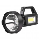 Ліхтар ручний  пошуковий Quantum QM-FL1063 Tracker 3W LED+COB з функцією Power Bank