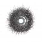 Щітка чашкова 75 мм, для КШМ, М14 (кручений дріт) INTERTOOL BT-1075