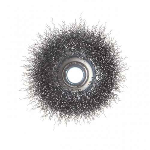 Щетка чашечная 75 мм, для КШМ, М14 (крученая проволока) INTERTOOL BT-1075