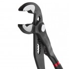 Клещи сантехнические 250мм, кованое железо 40CrV, двухкомпонентные рукоятки, STORM INTERTOOL (NT-0166)