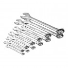 Набір ключів комбінованих 12 шт., 6-22 мм CrV INTERTOOL (HT-1203)