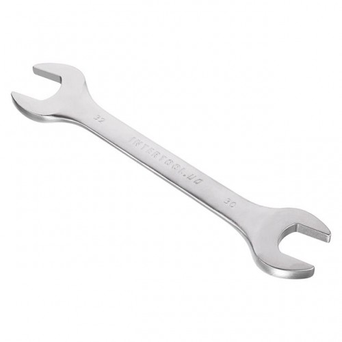 Набір ключів ріжкових, 12шт. 6-32мм. CrV. INTERTOOL (HT-1003)