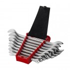 Набір ключів ріжкових 8 шт, 6-22 мм CrV INTERTOOL (HT-1002)