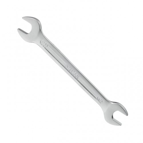 Ключ рожковый 16-17 мм Cr-V, покрытие сатин-хром; PROF DIN3113 INTERTOOL (XT-1116)