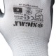 Перчатки трикотажные с частичным нитриловым покрытием р8 (серые манжет) SIGMA (9443501)