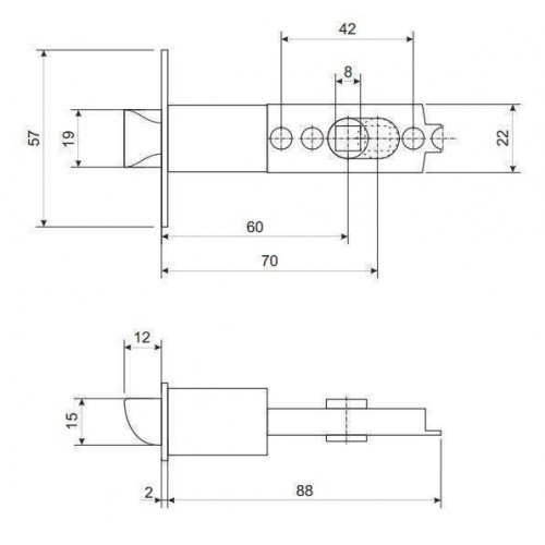 Засувка APECS 891-03-AN