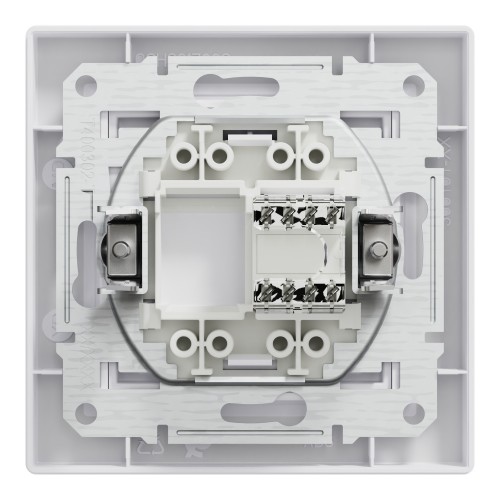 Розетка комп'ютерна Schneider Electric EPH4300121 Asfora пластик Білий (10504893) Розетка комп'ютерна Schneider Electric EPH4300121 Asfora пластик Білий (10504893)