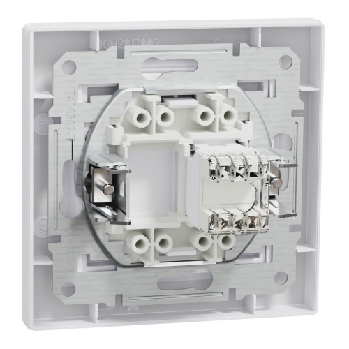 Розетка комп'ютерна Schneider Electric EPH4300121 Asfora пластик Білий (10504893) Розетка комп'ютерна Schneider Electric EPH4300121 Asfora пластик Білий (10504893)