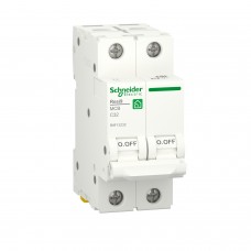 Автоматичний вимикач Schneider Electric 2-п RESI9 6kA 32A C (R9F12232)