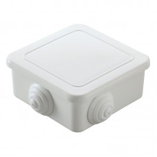 Коробка распределительная Makel квадратная с крышкой 85x85x41 мм Белый (10028)