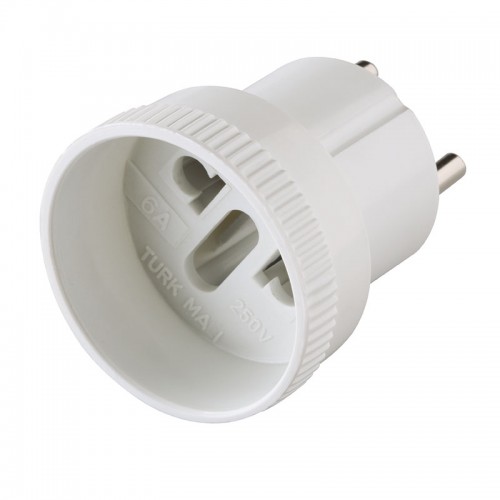 Переходник штепсельный Makel (10009)