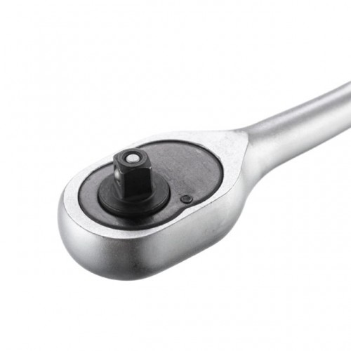 Рукоятка с храповым механизмом на 72 зубца 1/4", Cr-V. INTERTOOL (HT-2124)