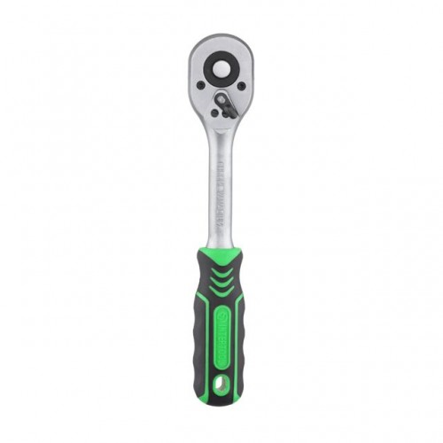 Рукоятка с храповым механизмом на 72 зубца 3/8", Cr-V INTERTOOL (HT-2125)