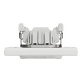 Вимикач одноклавішний Schneider Electric Asfora з підсвічуванням Білий (EPH1400121)