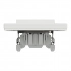 Выключатель одноклавишный Schneider Electric Asfora с подсветкой Белый (EPH1400121)