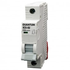 Автоматичний вимикач QUANTUM 1п С 10А MCB 6kA