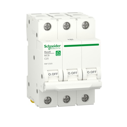 Автоматический выключатель Schneider Electric 3-п RESI9 6kA 25A C (R9F12325) Автоматический выключатель Schneider Electric 3-п RESI9 6kA 25A C (R9F12325)