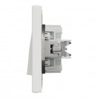 Выключатель двухклавишный Schneider Electric Asfora Белый (EPH0300121)