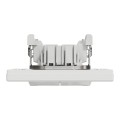 Выключатель двухклавишный Schneider Electric Asfora Белый (EPH0300121)