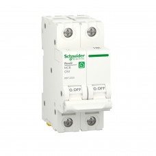 Автоматичний вимикач Schneider Electric 50 A 2P крива С 6кА Resi9 (R9F12250)