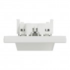 Розетка двойная без с/к 16A Schneider Electric Asfora белая (EPH9700121)