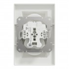 Розетка двойная без с/к 16A Schneider Electric Asfora белая (EPH9700121)