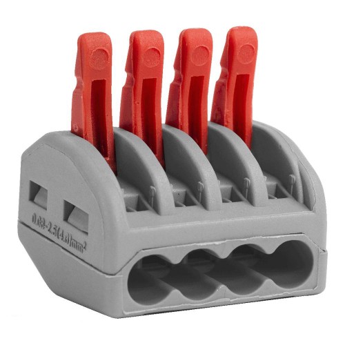 Клеммная колодка e.lc.pro.pl.4 с нажимным рычагом (p0660007)