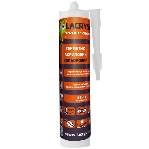 LACRYSIL Герметик акриловый цветной "Венге" 280мл