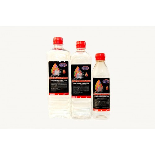 Розчинник для фарби і лаку РДФ "КОЛIC" 0.4л (0.26кг) (30 шт)