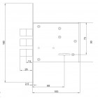 Замок врезной сувальдный GOR 30.01-CR (90016660)
