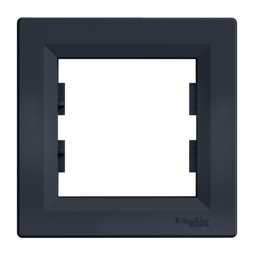 Рамка одноместная Schneider Electric Asfora Антрацит (EPH5800171)