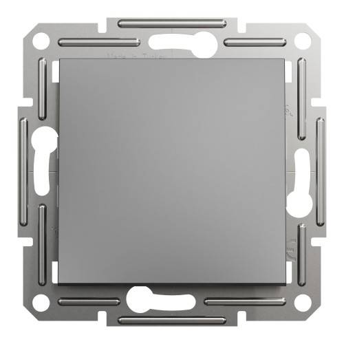 Выключатель 1-клавишный Schneider Electric EPH0100171 Asfora пластик Антрацит (10190133)