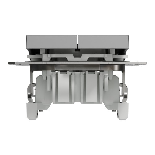 Выключатель 2-клавишный Schneider Electric EPH0300171 Asfora пластик Антрацит (10624093)