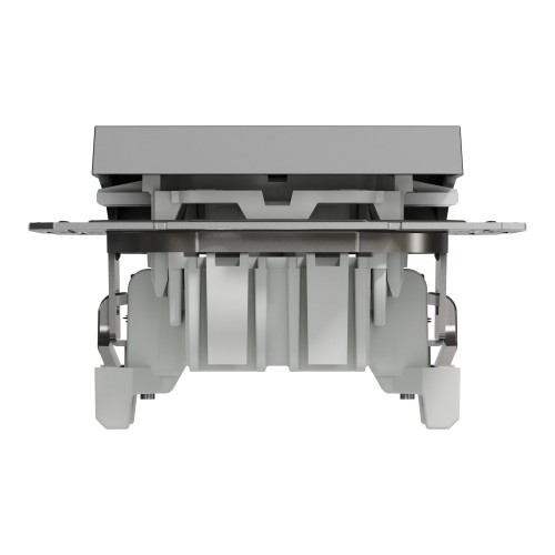 Переключатель проходной 1-клавишный Schneider Electric EPH0400171 Asfora пластик Антрацит (10624083)