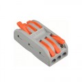 Клемник з'єднувальний 3-х провідний, двосторонній, GISelt (25)