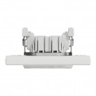 Вимикач одноклавішний Schneider Electric Asfora прохідний Білий (EPH0400121)