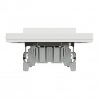 Вимикач одноклавішний Schneider Electric Asfora прохідний Білий (EPH0400121)