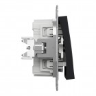 Переключатель перекрестный одноклавишный Schneider Electric Asfora пластик Антрацит (EPH0500171)