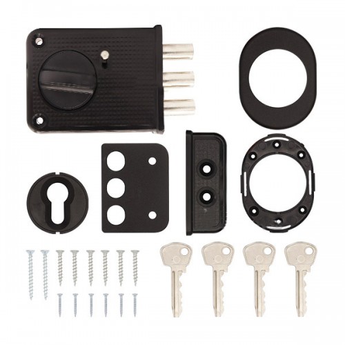 Замок накладной Арико ЗН-3 (3 ригеля)