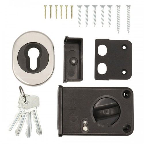 Замок накладний Аріко ЗН-2 (2 ригеля) Замок накладний Аріко ЗН-2 (2 ригеля)