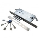 Замок врізний сувальдний GOR T-204-CR