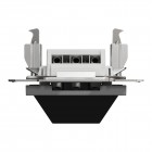 Кабельний ввід побутова без заземлення Schneider Electric Asfora IP20 Антрацит (EPH5500171)