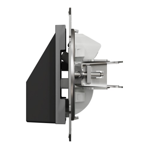 Кабельний ввід побутова без заземлення Schneider Electric Asfora IP20 Антрацит (EPH5500171) Кабельний ввід побутова без заземлення Schneider Electric Asfora IP20 Антрацит (EPH5500171)