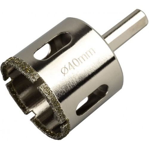 Коронка алмазна по керамограніту 40 мм, HS104940 Haisser