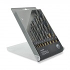 Набір свердл по металу HSS - (1-10)мм, 10шт, кобальтове покриття (HAISSER)