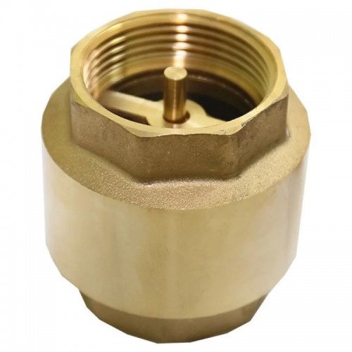 Обратный клапан SANTAN латунный шток 1-1/2"