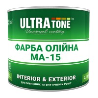 Краска Масляная ULTRAtone МА-15 зеленая, 1кг (МА-007)